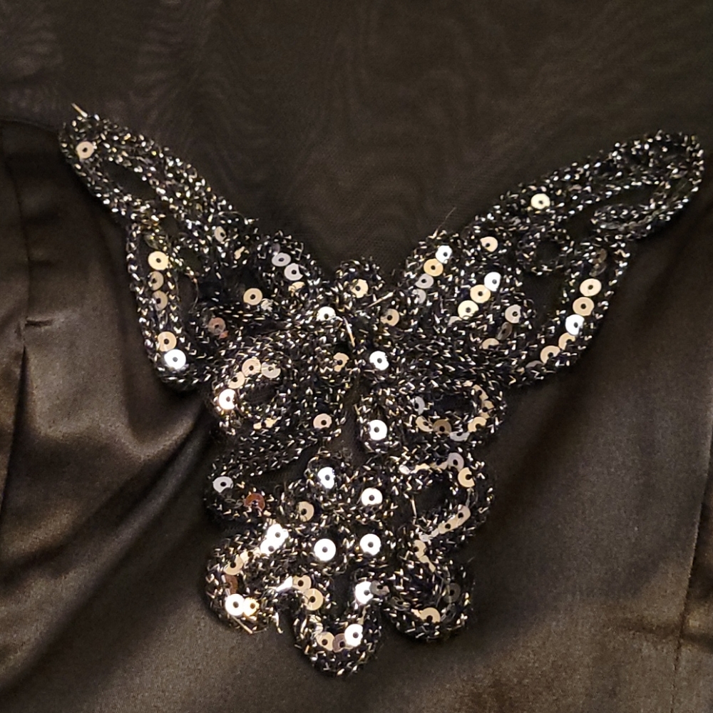BISOU black sequin cocktail dress FINAL REDUCTION - Picture 4 of 4